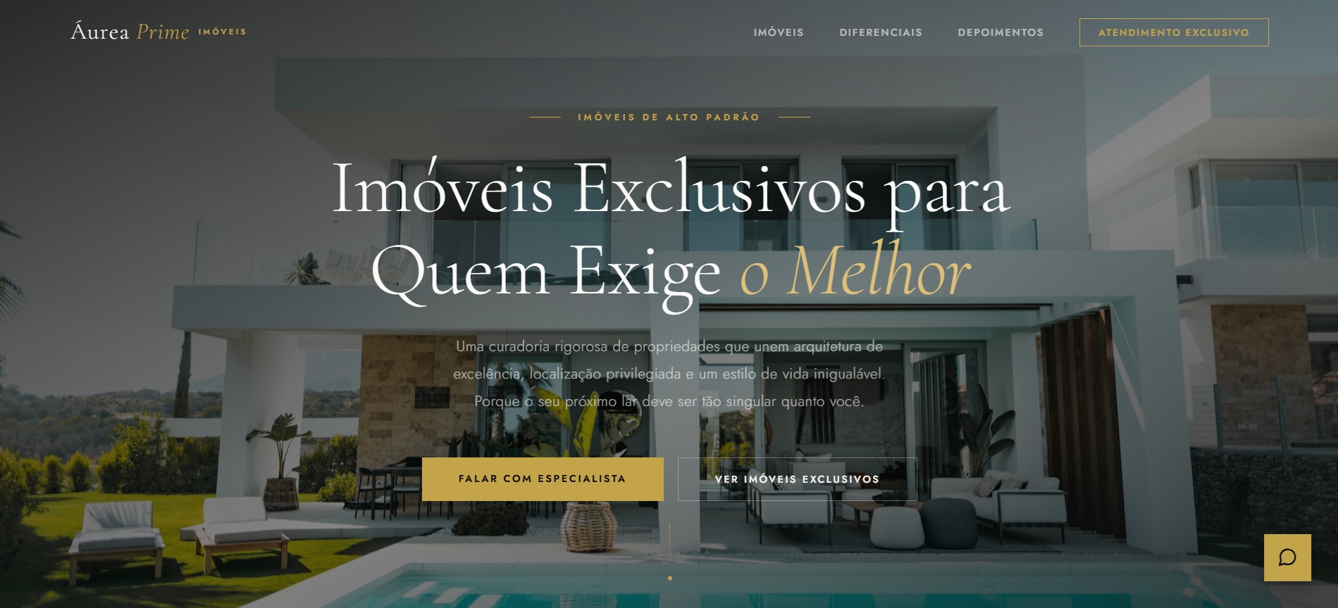 Site para Imobiliária