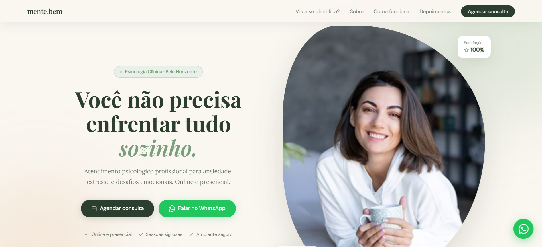 Site para Psicólogo
