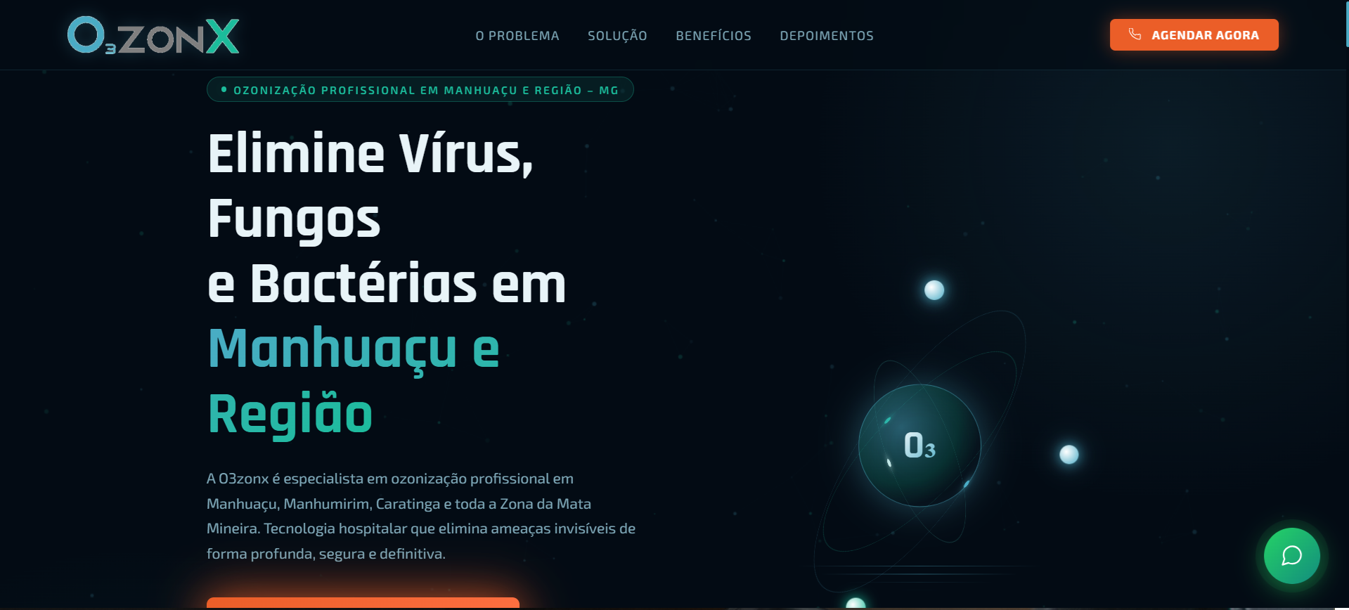 Site para Empresa Sanitização